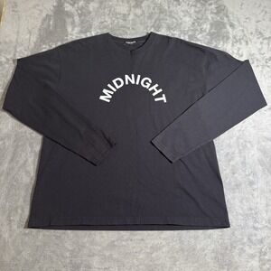 Midnight Studios Men's XL Long Sleeve T Shirt Shane Gonzales Black 3